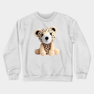 Leopard Crochet Baby Toy Crewneck Sweatshirt